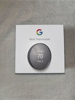 Google Nest Thermostat Charcoal GA02081-US G4CVZ Smart WiFi Thermostat